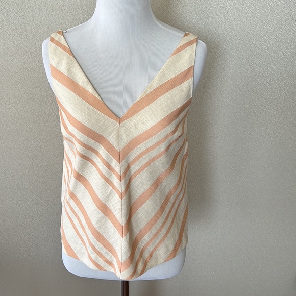 Anthropologie Chevron Midi Top, by HD in Paris - Size 0 - Picture 3 of 11